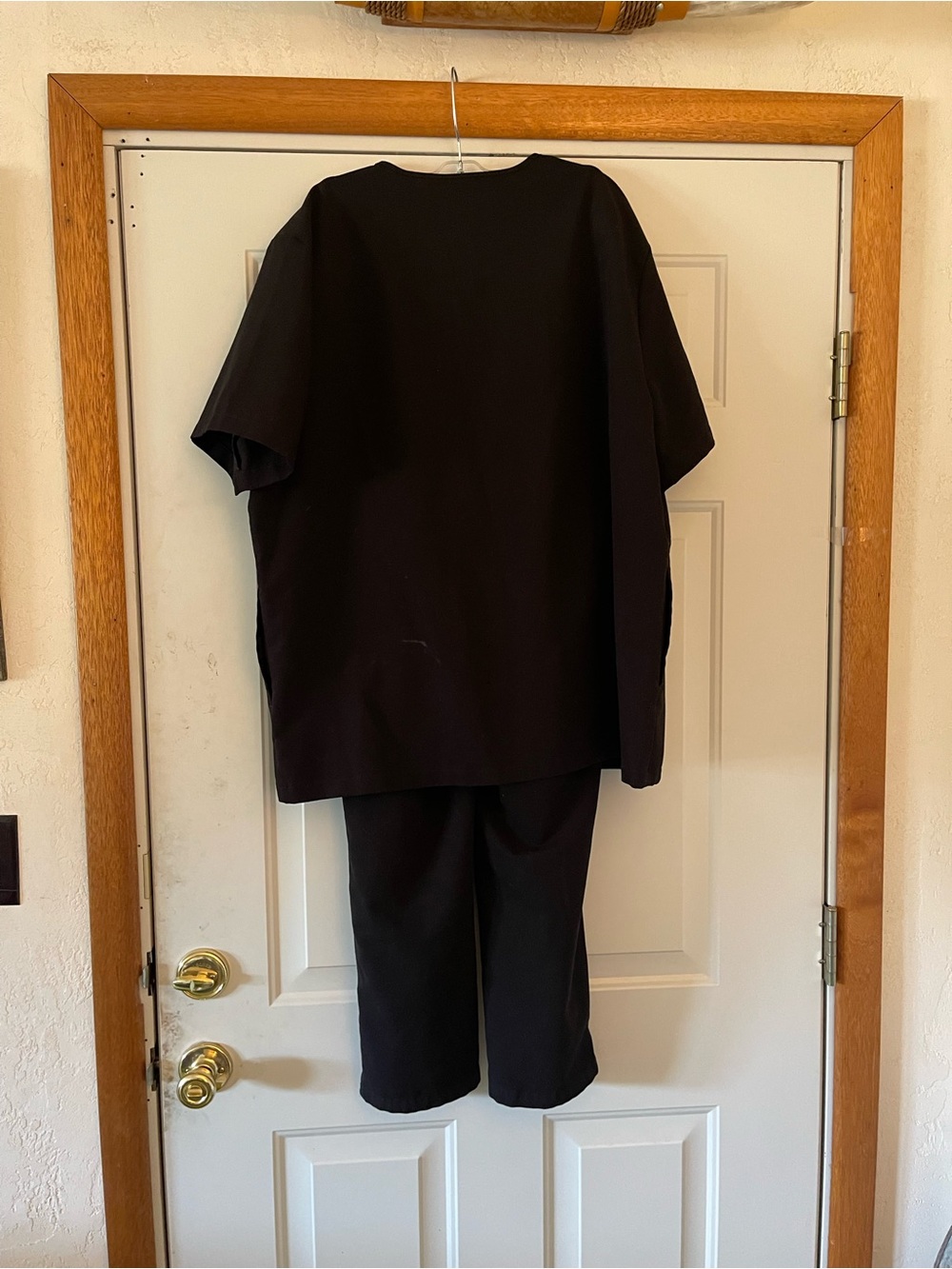 FIGS scrubs women set Top XL Pants XL/T Black nursing Medical - Picture 3 of 9